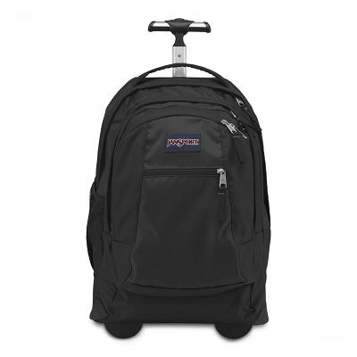 JanSport Driver 8 Rugzak Met Wieltjes Zwart | NL_JS543