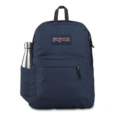 JanSport SuperBreak® Schooltas Donkerblauw | NL_JS538B