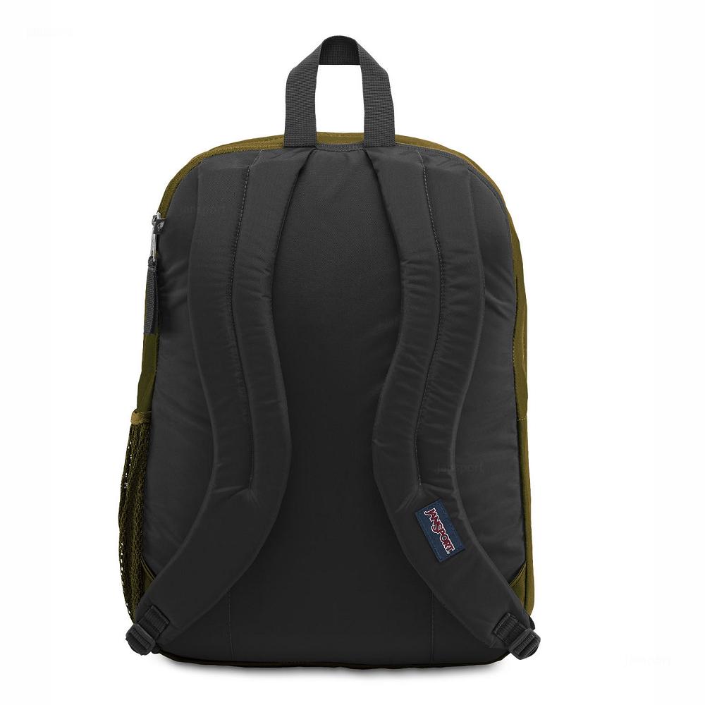 JanSport BIG STUDENT Laptop Rugzak Olijfgroen | NL_JS585