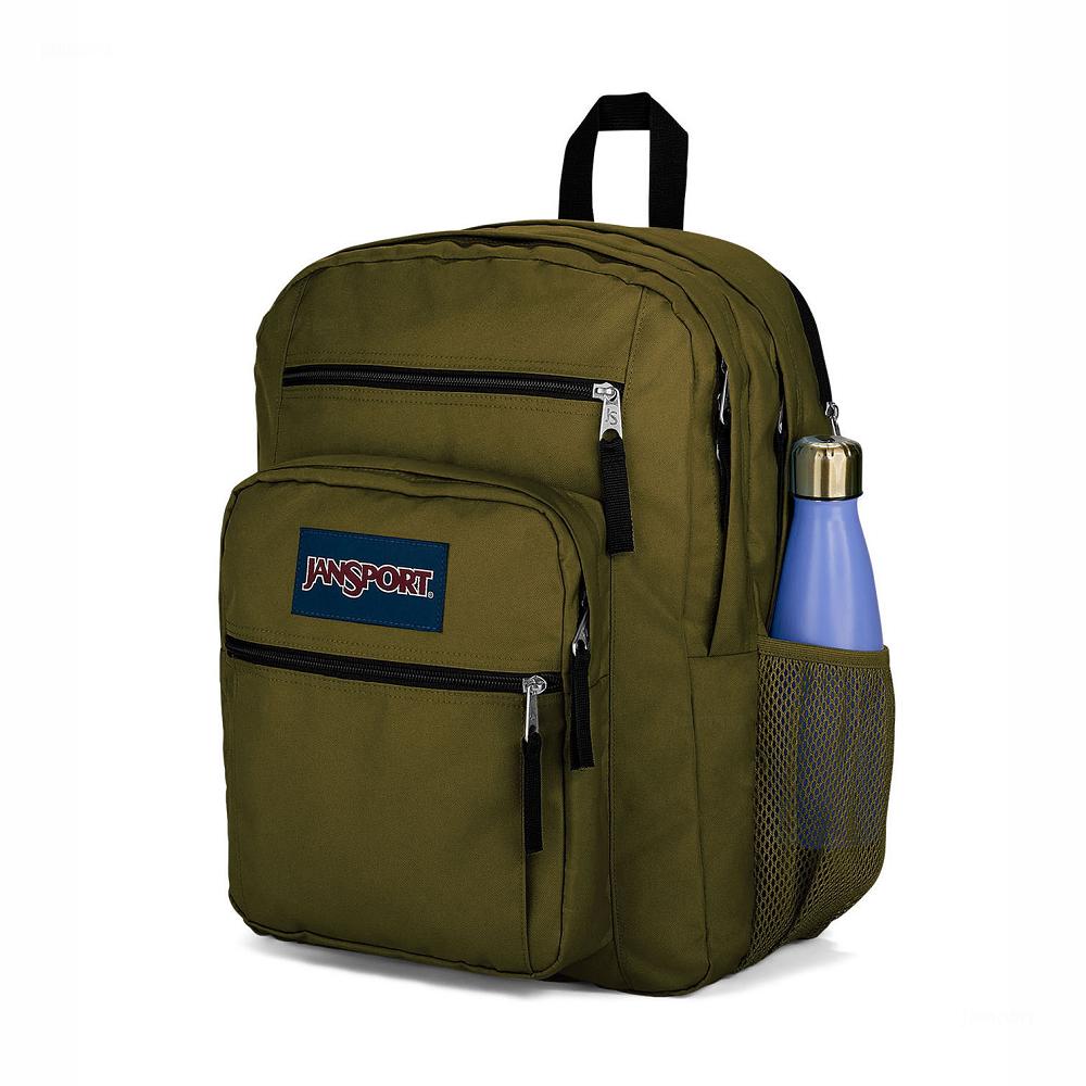 JanSport BIG STUDENT Laptop Rugzak Olijfgroen | NL_JS585