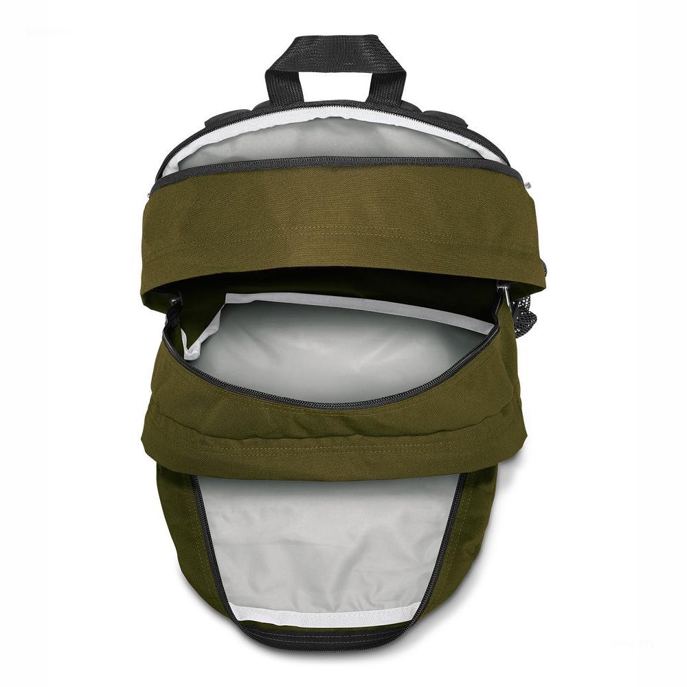 JanSport BIG STUDENT Laptop Rugzak Olijfgroen | NL_JS585