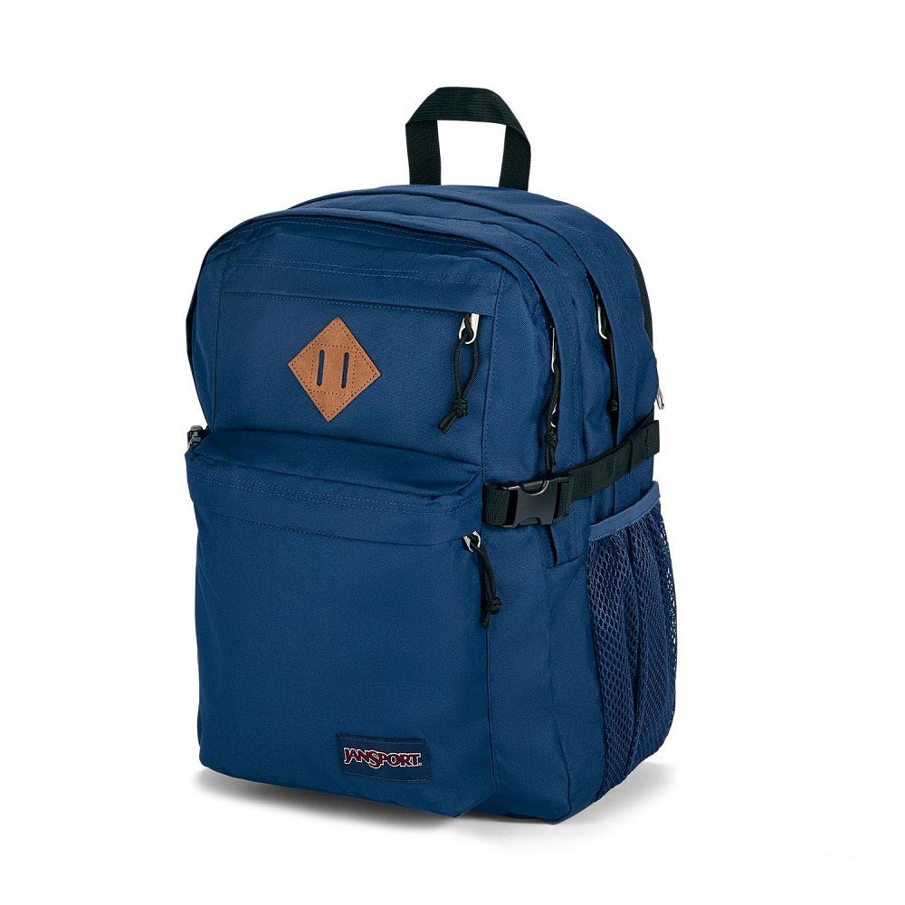 JanSport Main Campus Laptop Rugzak Donkerblauw | NL_JS127