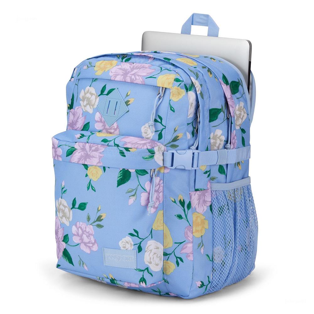 JanSport Main Campus Laptop Rugzak Lichtblauw | NL_JS161