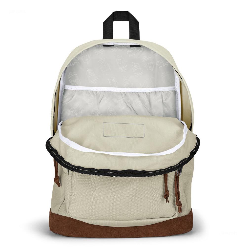 JanSport Right Pack Laptop Rugzak Beige | NL_JS235