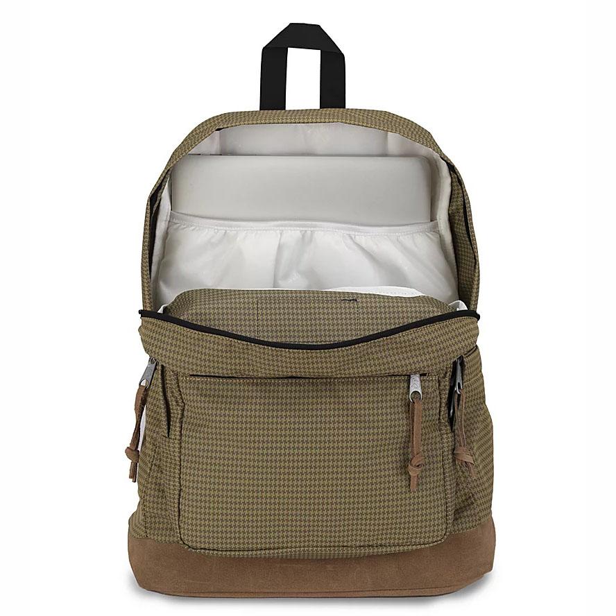 JanSport Right Pack Laptop Rugzak Bruin | NL_JS067