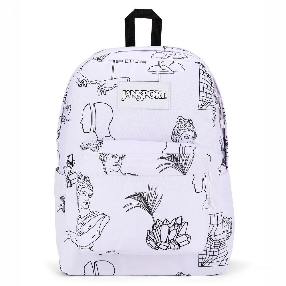 JanSport SuperBreak® Schooltas Wit | NL_JS489