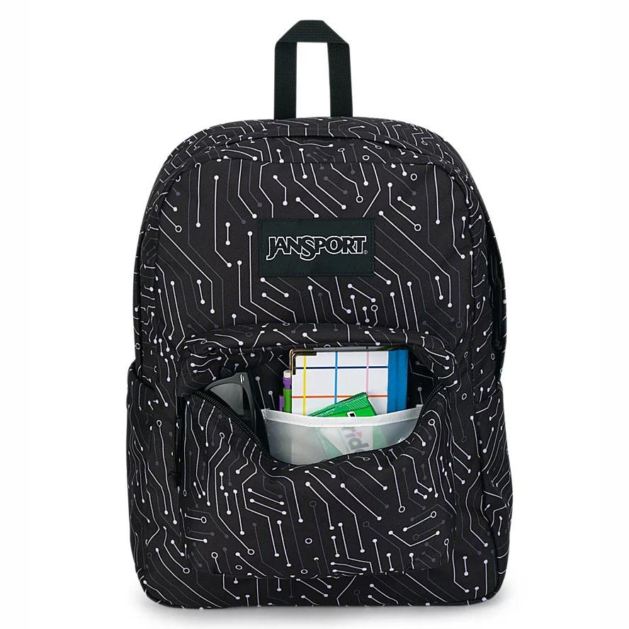 JanSport SuperBreak® Schooltas Zwart | NL_JS048